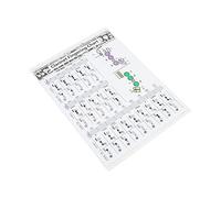Generic Clarinet Fingering Chart Durable Coated Paper Training Chart for Beginners Practice At Home Material Clarinet Chords Poster for Band Room, Classroom (chords (trumpet))