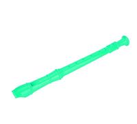 Generic Clarinet Flute for Children Kids Beginner ABS Material with Cleaning Rod Instruction for Music Course in Kindergarten Primary School Green Yellow Blue Pink White Dark Green 12.6x1.2in