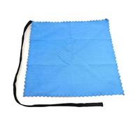 Generic Clarinet Maintenance Swab Cloth Compact Size 9.8x9.8inch, Blue