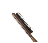 Generic Clean Hair Brush Wooden Handle Gentle Bristle Comb for Scalp Blood Flow Home Use Random Color