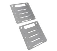 Generic Clear Acrylic 4 Layer HDD Rack for Organizing 3.5 Inch Hard Drives At Home, Lightweight and DIY-Friendly Design