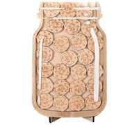 Generic Clear Acrylic Reward System with 25 Tokens, Motivational for Young Learners, Classroom/Home, Boosts Self-Discipline