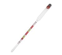 Generic Clear Hydrometer for Brewing Wine Making Tool Beer Wine Precision Hydrometer Household Brewing Meter Sugar Level Tester Brewing Supplies for Restaurant