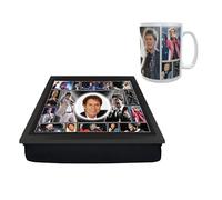 Generic Cliff Richard Personalised Icon Lap Tray And Gift Mug Set