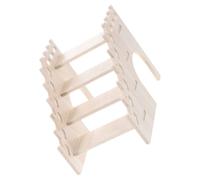Generic Climbing Ladder Beige Wooden Hideout with Safe and Comfortable Design Small Animal Habitat Accessory for Enrichment and Play Guinea Pig