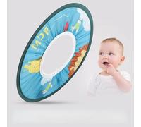 Generic Cloth Kids Shower Cap Elastic Baby Bathing Hat for Cartoon Printing Pattern Interest in Bathing (Blue Lion Model)