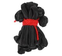Generic Cloth Sewing Fasteners with Fine Workmanship 20 Pairs Black Chinese Style Buttons and Versatile Use for Cheongsam Clothing for DIY Accessories and Clothes Decoration