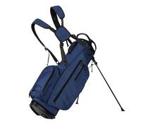 Generic Club Stand Bag for Men Women, Nylon Lightweight Multi Slot Storage Portable Carry Bag with Stable Base & Dual Shoulder Strap for Driving Range Outdoor Sport Practice (Blue)