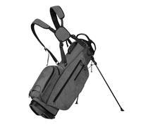 Generic Club Stand Bag for Men Women, Nylon Lightweight Multi Slot Storage Portable Carry Bag with Stable Base & Dual Shoulder Strap for Driving Range Outdoor Sport Practice (Gray)