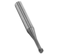 Generic Cnc Bits, Milling Cutter 3 - Flute 60° Tungsten Steel Thread Engraving Tool Routers For Woodworking Cnc Mill M5x0.8xD6x50