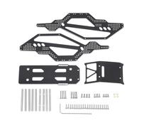 Generic CNC Craftsmanship Chassis Frame Alloy Body Casing for SCX24 RC Car, Performance Driven Design for Challenging Terrains