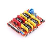 Generic CNC Shield Expansion Board Stepper Motor Driver for Engraver 3D Printer Kit Compact Design for CNC Engraving Enthusiasts