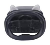 Generic Co-pilot Toy, Acceleration of Multi-function Deceleration of the Double-style Steering Wheel Game for the House (Black White)