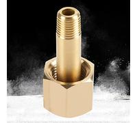 Generic CO2 Regulator Nut, Regulator Connector, CGA-320 Brass for Fixing The Valve Replacing The Old Part