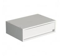 Generic Coffee Machine Organizer Countertop Drawer Storage Box Holder With Steel Reinforcement Stable Build PP Construction Space Saving Suitable for home, Medium Single Drawer 37x26x12cm