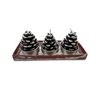 Generic Coffee Scented Strong Santa Scented Candle Holiday Christmas & Holiday Party Unique Christmas Figurine Festive Aromatherapy Candle for Cozy Winter Nights 7 Hole Candle Holder (B, 14x5.5x6)