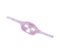 Generic Cold Compress Eye Mask for Women and Ladies Reusable PVC Cooling Eye Patch with Elastic Beads Relieves for Travel and Hotel Use