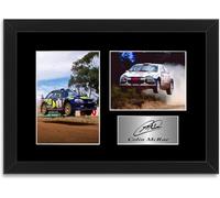 Generic Colin McRae 1995 World Rally Champion WRC Driver Signed Photo Display Mount A4 Framed Wall Art