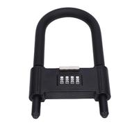 Generic Combination Heavy Duty U Lock for Glass Door Shed Fence Bike Anti Theft Code Lock with Adjustable Shackle for Outdoor Gate Security