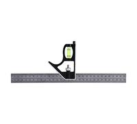 Generic Combination Kit Adjustable 31 * 11 * 1 300mm 12 Adjustable Engineers Combination Square Set Kit Perpendicular Ruler GD