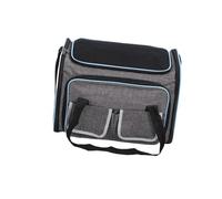 Generic Comfortable Breathable Pet Carrier Bag for Cat Travel with Expandable Design, Breathable Mesh Windows, and Secure Car Travel, Ideal for People Who Love to with Their Pets, Nylon Mesh, 1 Bag