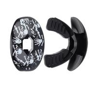 Generic Comfortable Food Grade TPR Mouthguard Teeth Protector with Breathing Channels for Boxing Rugby Football Sports (Skeleton Shaped)