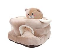 Generic Comfortable Plush Baby Sofa Back Support Chair for Sitting Up Toddlers Cute Cartoon Animal Style (Bear)