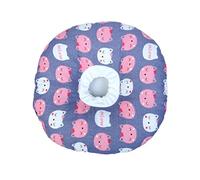 Generic Comfy Cat Collar Pet Shield Collar Grey Sponge Elizabethan Anti-Bite Anti-Lick XS for Cat Recovery