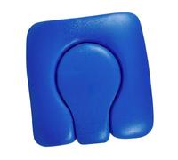 Generic Commode Seat Cushion Sponge Padded Seat Pad Cover Toilet Cushion for Bedside Commodes Chair, Blue