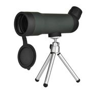 Generic Compact 20x50 Monocular Telescope with Roof Prism and Retractable Tripod Stand, Lightweight and Waterproof Mini Scope for Observation of Sporting Activities and Travel Random Color