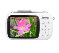 Generic Compact Camera, Camera Record Several Functions 2.8 Inch IPs Screen for Daily Life and Collecting (White)