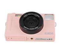 Generic Compact Camera, Selfie Support 48MP 4x Zoom High Resolution Automatic Focus Digital Camera Vlogging Anti-shake with Graduation Microphone (32GB)