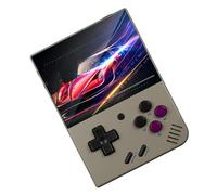 Generic Compact Handheld Game Console with Intelligent Chip and Long Battery Life for Camping, 3.5 Inch Retro Game Console for Outdoor Enthusiasts (Grey)