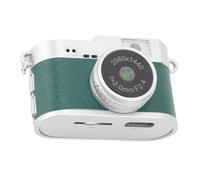 Generic Compact Portable Video Camera 2K HD CCD Camera for Travel Study Recording for Travelers and Vloggers Blue (Green)
