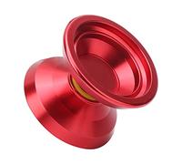 Generic Compact Size Yoyo Ball Set Exquisite Working Art Yoyo Toy Ball Toys For Advanced Players over 14 Years (Red)