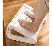 Generic Compact Step Paso Plastic Massage Roderio Foot Office in The Blue Home Size 43 X 33 X 20 Cm (White)