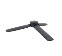 Generic Compact Travel ABS Camera Stand Mini Tripod for Smartphone Monopod Live Streaming Selfie Stick, Rubber Anti-slip Bearing Surface, Low Angle Shots Time-lapse Interviews Video Calls, 5.3