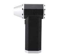 Generic Compressed Air Duster, Car Dryer Air Blower 120000RPM Rechargeable Electric Duster Jet Dry Blower with LED Light Mini Cordless for Keyboard, PC, Car, Home and Outdoor (Black+Silver)