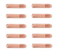 Generic Conductive 0.9mm Copper Nozzles Kit for MIG Welding 10pcs, Small-Sized High Performance Nozzles Replacement for Contact Tips, Suitable for Welding Enthusiasts and Professionals, Copper
