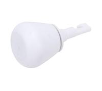 Generic Conical Rolling Ball Cane Tip, Lightweight ABS Replacement Tip for Enhanced Maneuverability and Easy Installation, White, 1 Unit