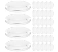 Generic Convex Lens Biconvex Lens 60Pcs for Physics Experiments Science Teaching Tools School Laboratory