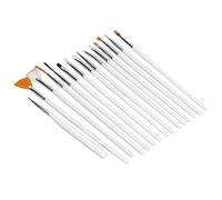 Generic Cookies Brushes Set Complete Range Soft Bristles Easy to Clean for Food Paint DIY Tools for Elegant Baking Enthusiasts Plastic