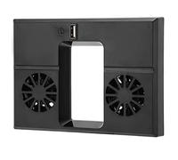 Generic Cooling Fan for Series X, Vertical and Horizontal Orientation, Efficient Cooling System for Gamers, ABS Material, Black, 1 Unit