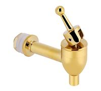 Generic Copper Beer Tap Durable Beverage Dispenser Faucet Tap for Wine Drum Home Party Chrome 1.2cm (Gold 12mm)