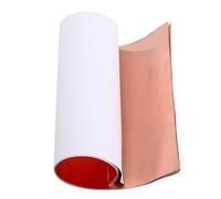 Generic Copper Foil Sheets with Adhesive 0.2mm Thick 300x200mm 5 Pcs for EMI Shielding Conductive Paper and Soldering for Grounding Electrical Repairs and Guitar Accessories