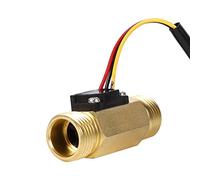 Generic Copper G1/2 Water Sensor Switch Reliable Hall Effect Meter 1-30L/min for Vending Machine and Measurement 1Pc