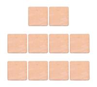 Generic Copper Thermal Pad Easy to Install 10pcs Gpu Heat Sink 15x15x1.0mm Reduces Heat Build-up CPU and Ic Chips for Desktop Cooler and Laptop CPU Cooling