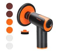 Generic Cordless Car Buffer Polisher Battery Powered Ergonomic 2 Variable Speed Portable for Scratch Removing Lightweight , 148W