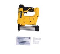 Generic Cordless Nail Gun 2 in 1 Safety Structure Stapler Battery Powered Tool for Carpentry Projects, Ideal for Craftsmen and Woodworking ABS and Metal