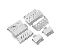 Generic Corrosion Resistant RC Chassis Armor Set for GEN8 1/10 Cars Durable Stainless Steel Protection 5 Plates